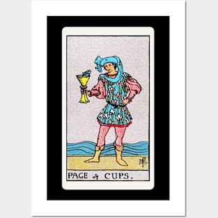 Card #46 - Page Of Cups - Rider Waite Smith Tarot Posters and Art